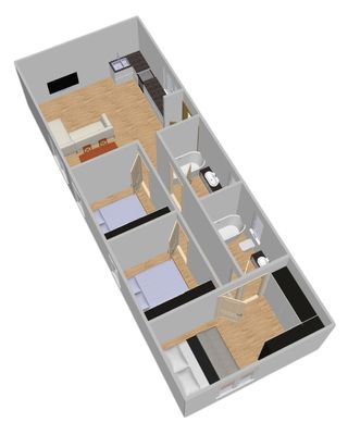 Casas prefabricadas con CTE, casa modular.