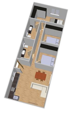 Casas prefabricadas con CTE, casa modular.