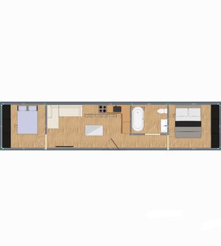 Casas prefabricadas con CTE, casa modular.