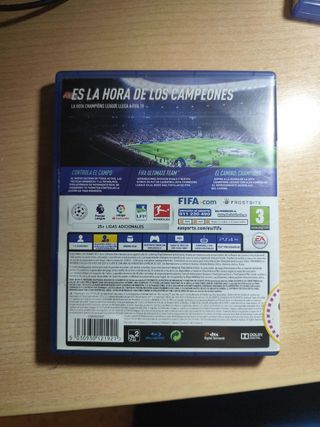 Fifa 19 videojuego PS4 