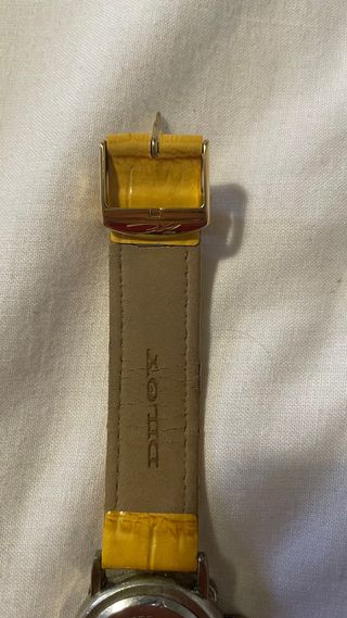 reloj niña amarillo sole