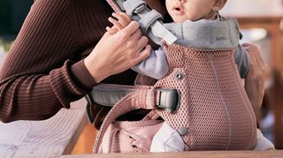 Mochila Porta Bebé Move Rosa BabyBjorn