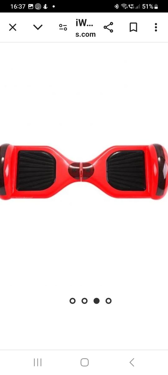 iWATBOARD i6 patín electricidad rojo