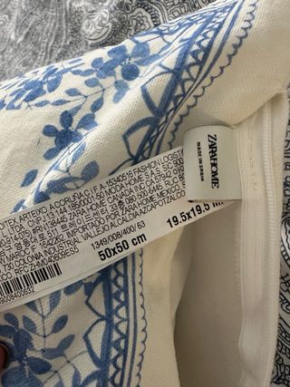 Cojin zara home con relleno tendencia completo