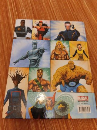 Libro superhéroes marvel