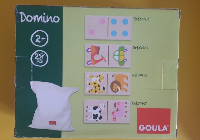 Domino de madera para niños de Goula