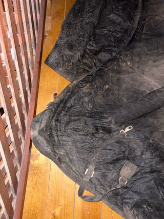 Dos capas de caballa para invierno