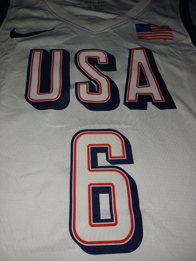 Canotta Team USA Finale Parigi 2024 LBJ