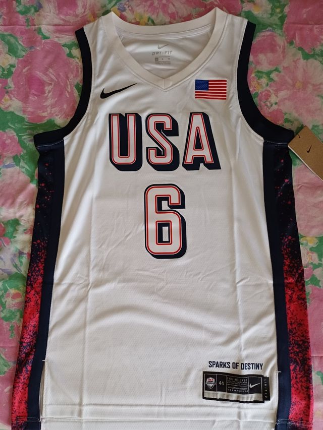 Canotta Team USA Finale Parigi 2024 LBJ