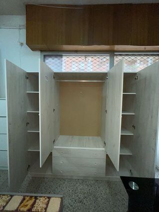 Armario 4 Puertas 3 Cajones🤩