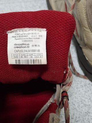 Botas senderismo Quechua Forclaz 50