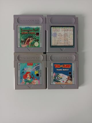 4 Juegos Game Boy 