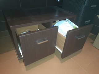 Mueble auxiliar baño con ruedas