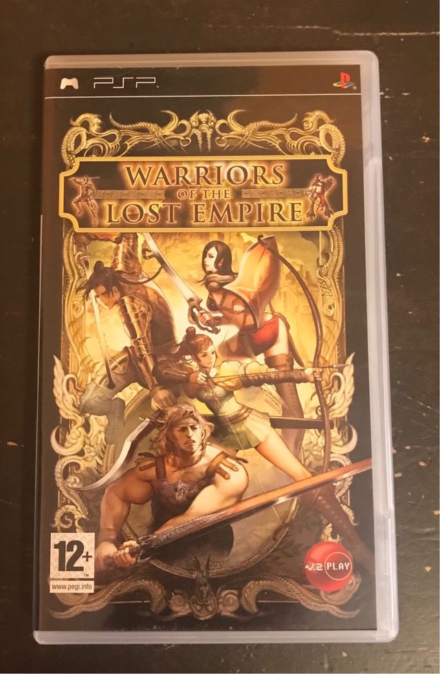 Juego PSP Warriors of the lost empire