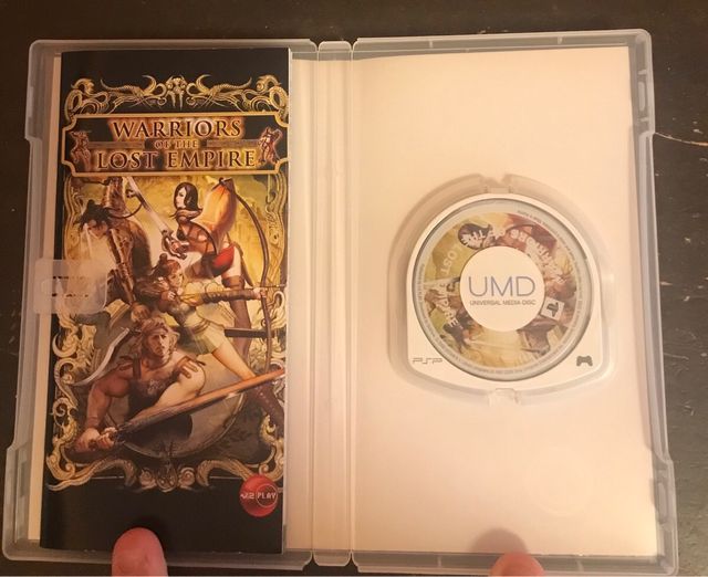 Juego PSP Warriors of the lost empire