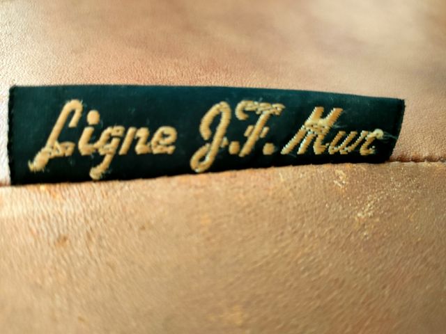 Sillon Piel J.F Mur Francia Vintage