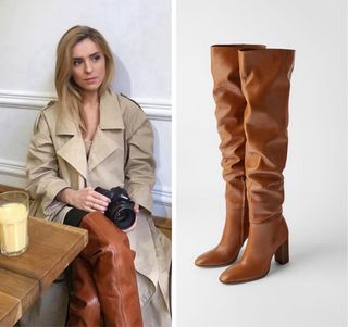 Botas altas mosqueteras XXL