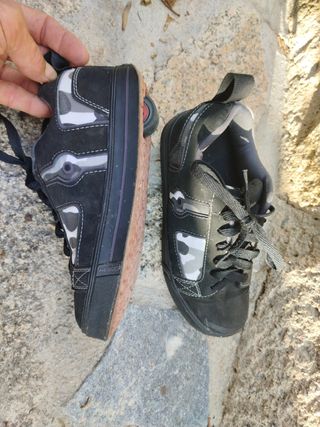 Zapatillas con ruedas heelys