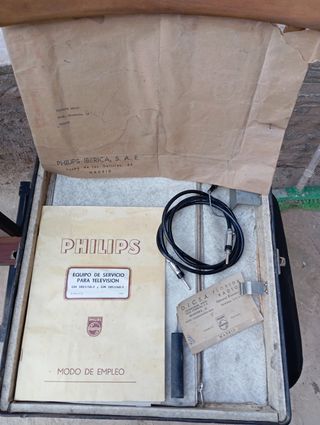 Equipo se laboratorio Philips Válvulas 