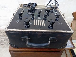 Equipo se laboratorio Philips Válvulas