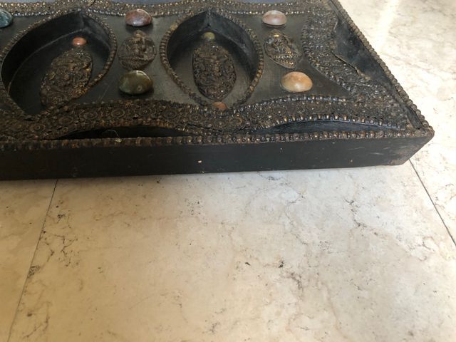 Antico rilievo in legno di Thailandia