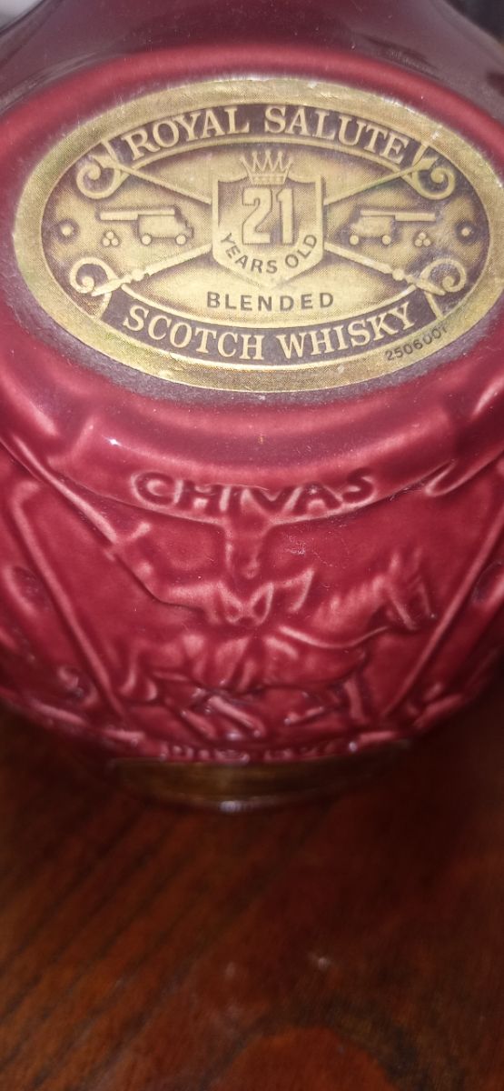 Botellas antiguas Royal Salute 21