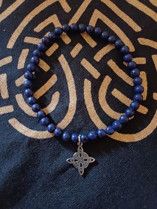 Pulsera de lapislázuli .