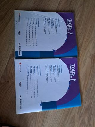 2 libros.Tous ensemble 3 eso. Livre+cahier