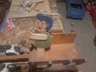 Juguete antiguo de madera