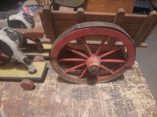 Juguete antiguo de madera