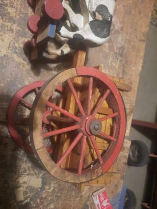 Juguete antiguo de madera