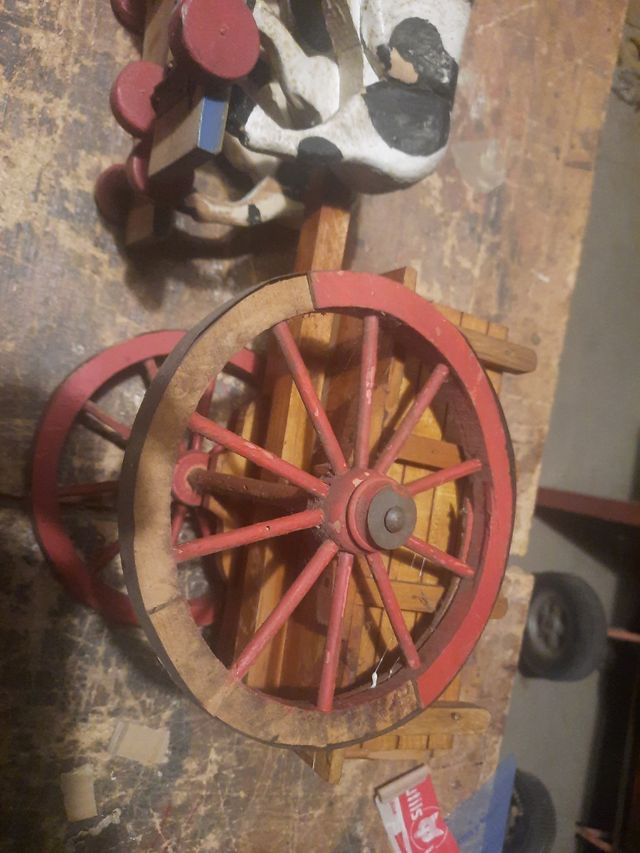 Juguete antiguo de madera