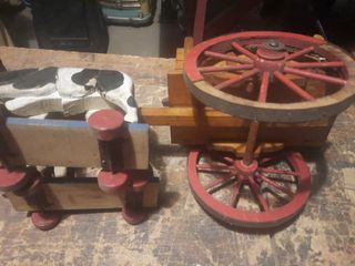 Juguete antiguo de madera