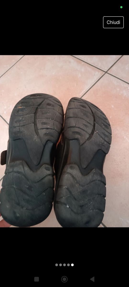 Ciabatte in vera pelle