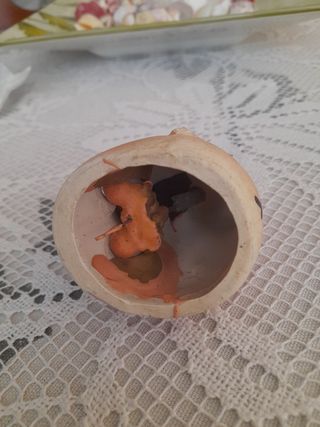 Cabeza de muñeca antigua