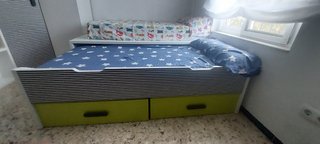 Conjunto de cama nido y armario