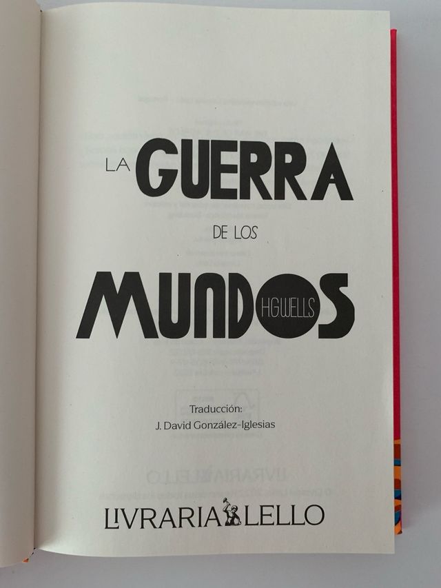 Libro La guerra de los mundos. Edición exclusiva