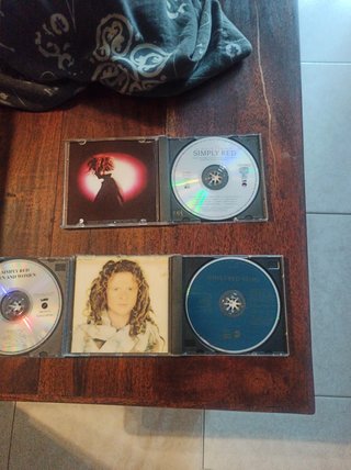 CDs the Simply red.