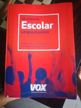 Diccionario escolar vox