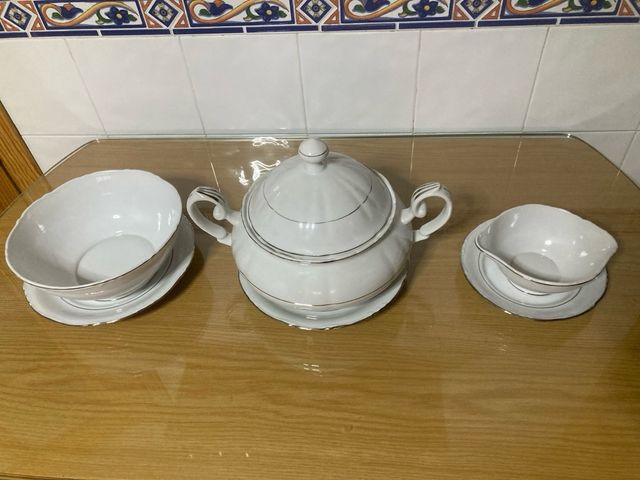 Vajilla de porcelana vintage