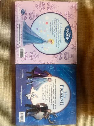 Pack Frozen puzzles y libros