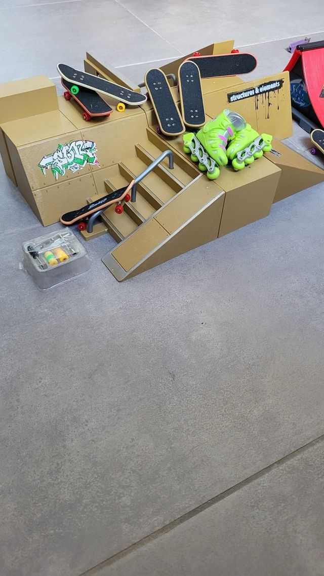 Parque de SkateBoards de dedo