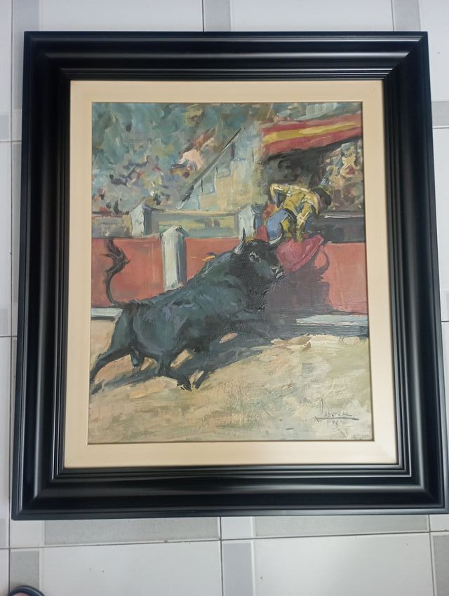 Cuadro Torero pintura de Antonio Loperena Eseverri