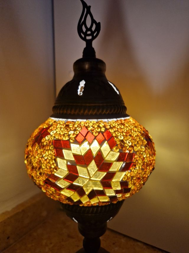 Lámpara árabe