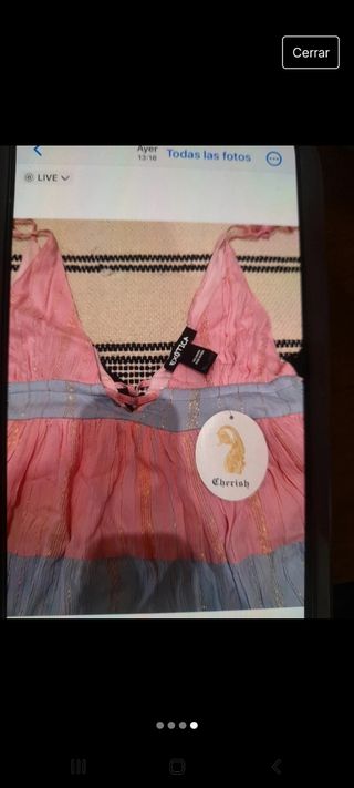 Vestido nuevo con etiqueta 