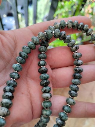 Collar perla y jaspe