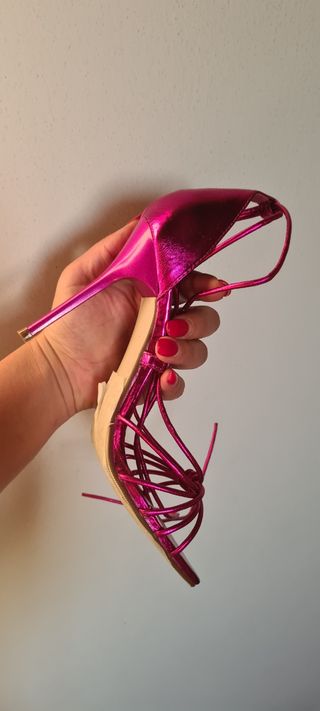 Soprani Couture tacchi alti rosa fucsia