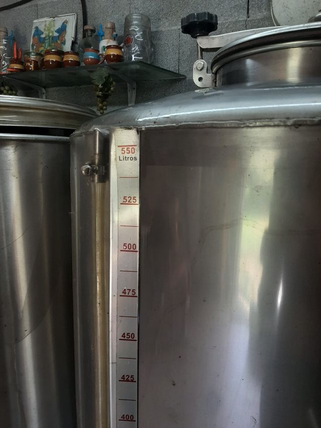 Barril inoxidable vino 550 litros