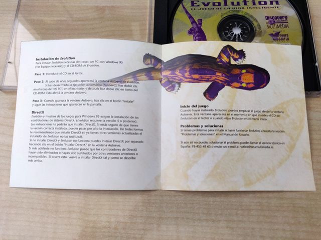 EVOLUTION. Juego de PC de Zeta MultiMedia (CD-ROM)