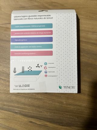 Sabana bajera impermeable